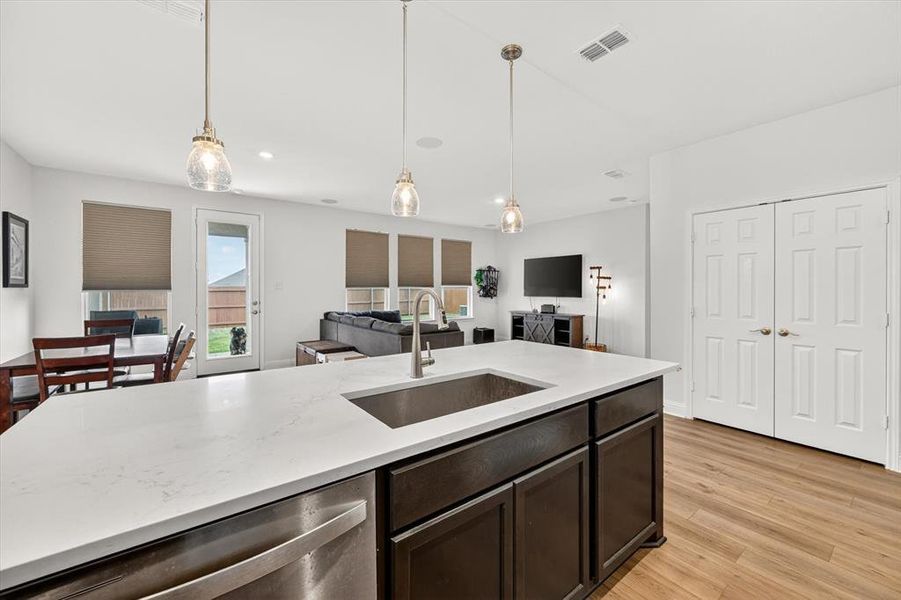 Furnished interior view inside a new home in , Crandall (Image 29).