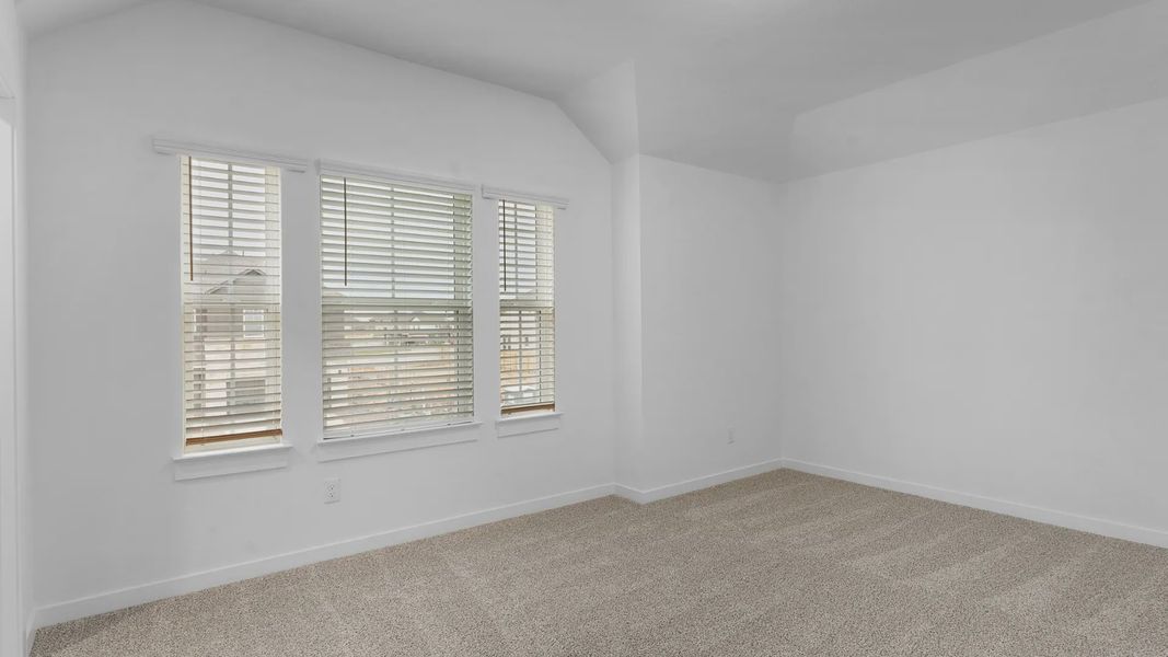 Spacious, unfurnished interior of a new home in The Grove at Blackhawk, Pflugerville (Image 21).