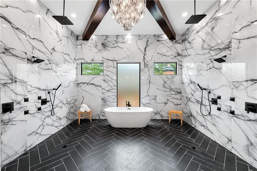 Furnished interior view inside a new home in , Acworth (Image 49).