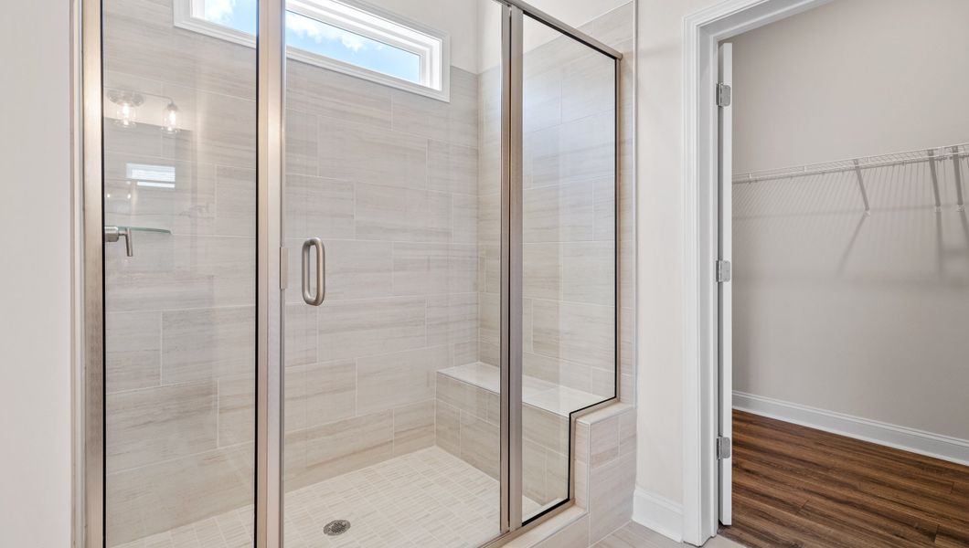 Furnished interior view inside a new home in The Villas at Pine Valley, Boiling Springs (Image 12).