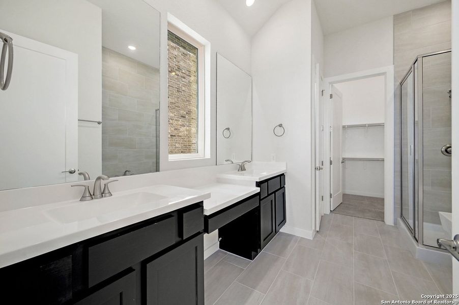 Furnished interior view inside a new home in VIDA, San Antonio (Image 4).