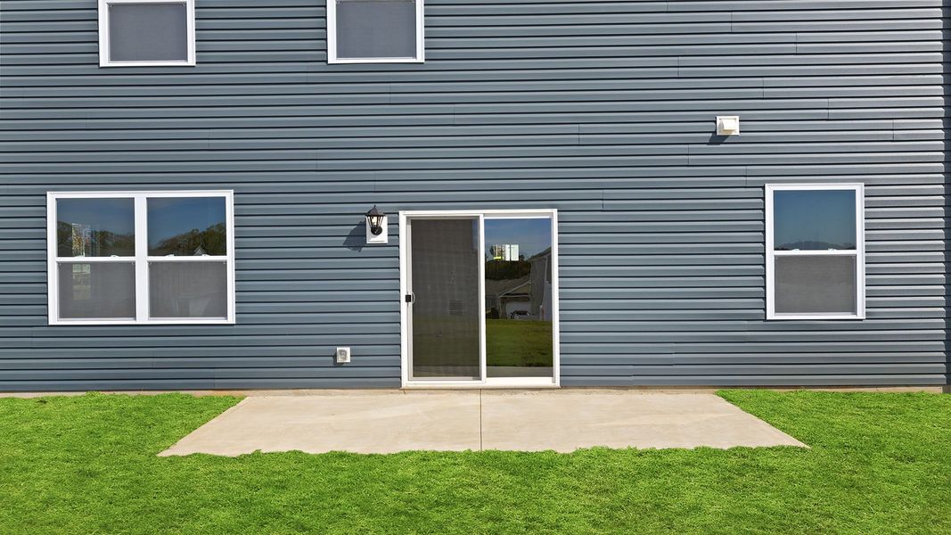 Representative exterior details of a home built from the PENWELL by D.R. Horton in Foxbank, Gray Court (Image 3). Representative exterior details of a home built from the PENWELL by D.R. Horton in Foxbank, Gray Court (Image 3).