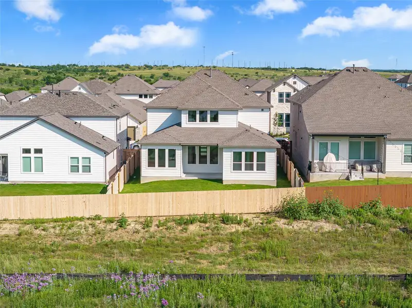Exterior details and patio area of a home in , Buda (Image 3).