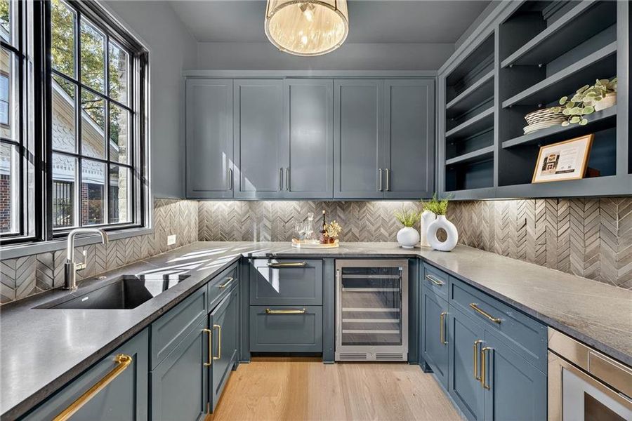 Furnished interior view inside a new home in , Atlanta (Image 14).