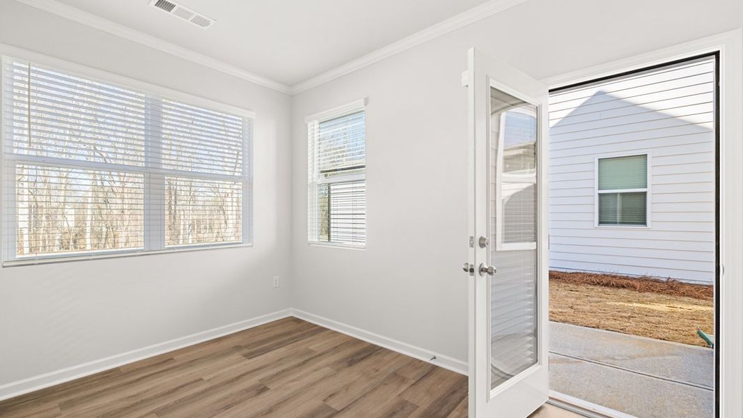 Representative unfurnished interior of a home built from the Carroll ll by D.R. Horton in Braselton Village, Braselton (Image 18).