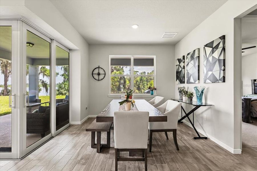 Furnished interior view inside a new home in , Clermont (Image 9). Furnished interior view inside a new home in , Clermont (Image 9).
