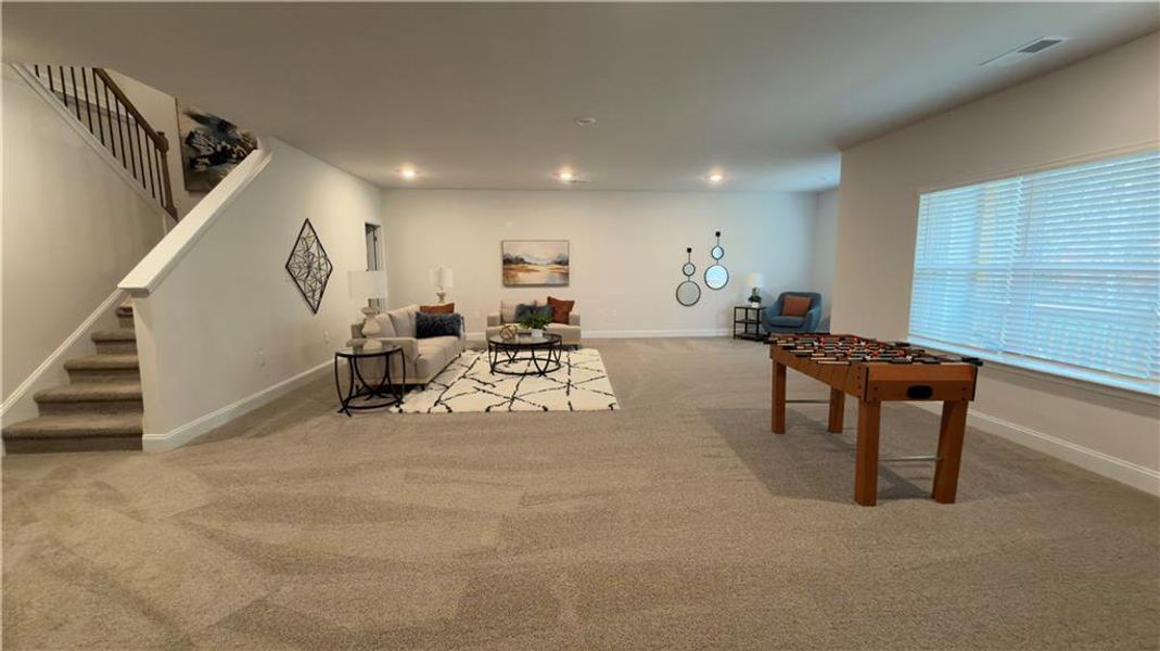 Furnished interior view inside a new home in Habersham Meadows, Demorest (Image 30).