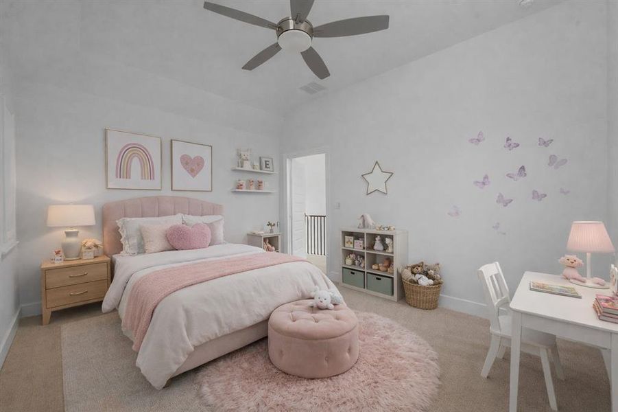 Furnished interior view inside a new home in , Frisco (Image 18).