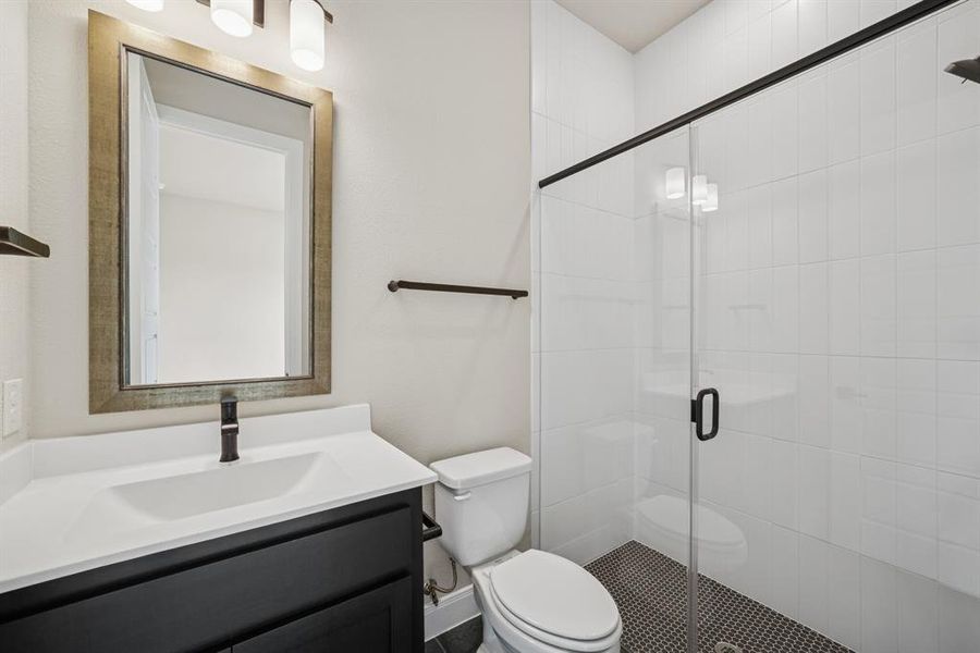 Furnished interior view inside a new home in Pecan Square - Estates, Northlake (Image 6). Furnished interior view inside a new home in Pecan Square - Estates, Northlake (Image 6).