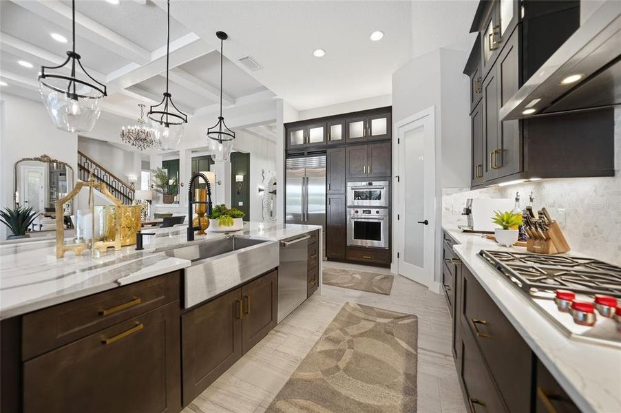 Furnished interior view inside a new home in , Venice (Image 11).