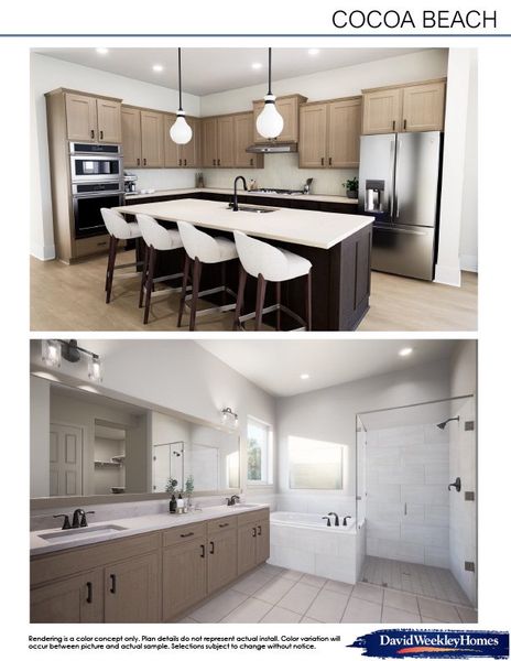 Furnished interior view inside a new home in ARTAVIA - Reserve Collection, Conroe (Image 3).