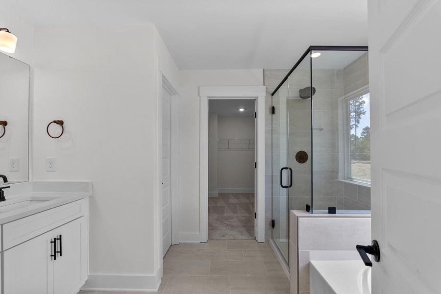 Furnished interior view inside a new home in Hancock Farms, Aiken (Image 11). Furnished interior view inside a new home in Hancock Farms, Aiken (Image 11).