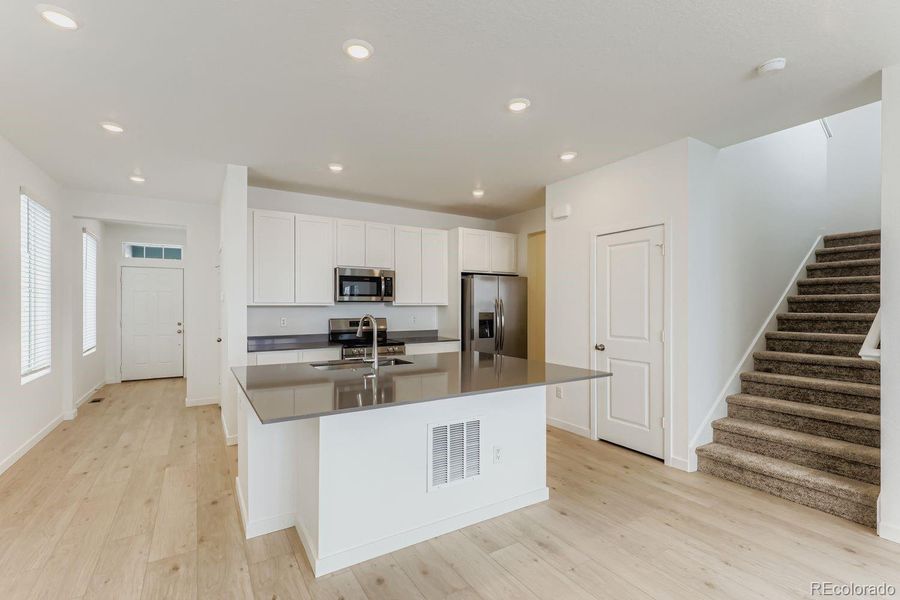 Furnished interior view inside a new home in Parterre, Thornton (Image 7).