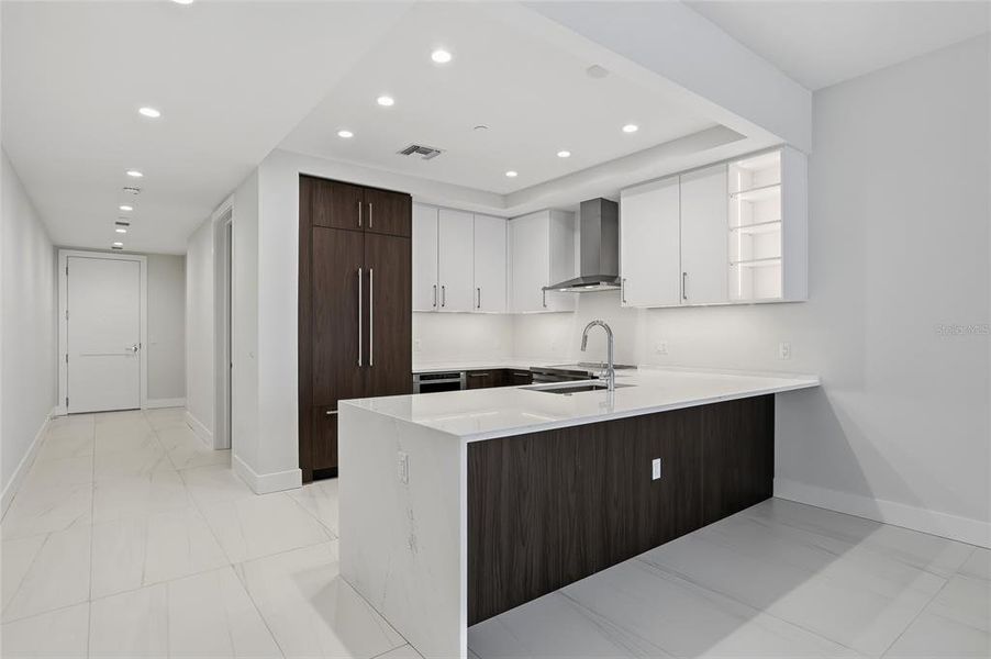 Furnished interior view inside a new home in , St. Petersburg (Image 9).