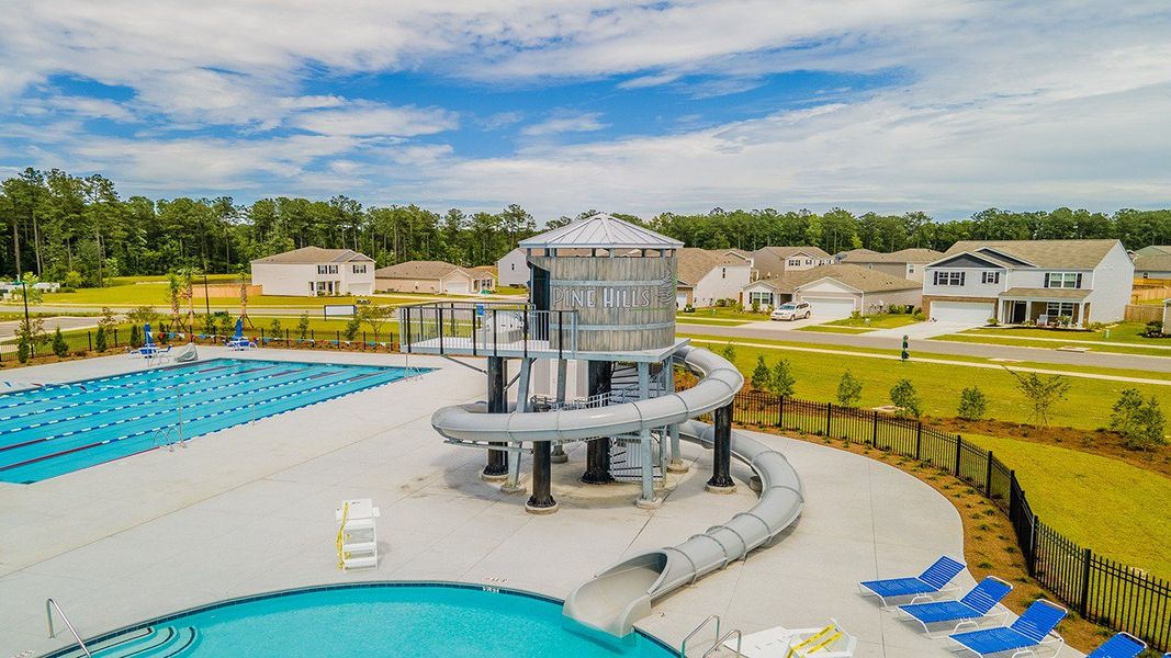 Community amenities in Pine Hills at Cane Bay, Summerville (Image 29). Community amenities in Pine Hills at Cane Bay, Summerville (Image 29).