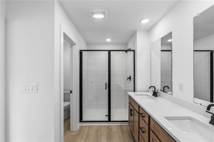 Furnished interior view inside a new home in Grandview Terrace, Canton (Image 9).