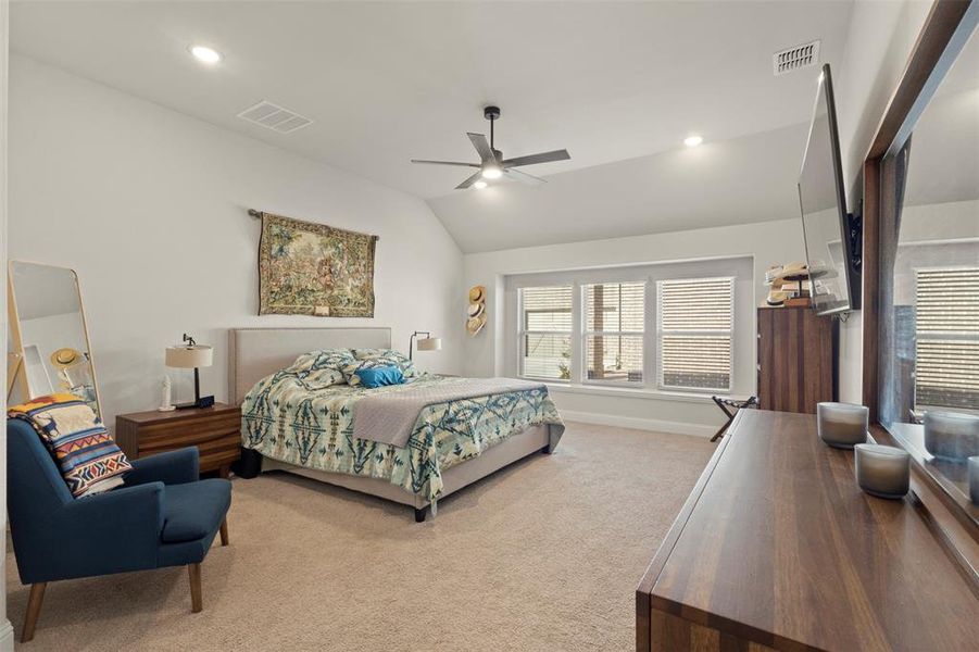 Furnished interior view inside a new home in Union Park Classic 60, Little Elm (Image 10).