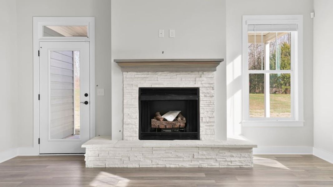 Furnished interior view inside a new home in Arrowood Acres, Enoree (Image 13). Furnished interior view inside a new home in Arrowood Acres, Enoree (Image 13).
