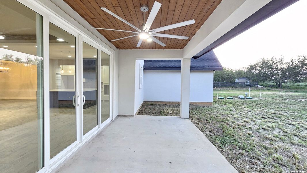 Exterior details and patio area of a home in , San Antonio (Image 33). Exterior details and patio area of a home in , San Antonio (Image 33).