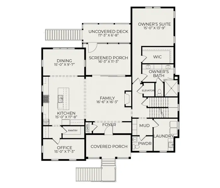 2D floor plan layout of this home in Charleston Proper, Charleston, SC (Image 3). 2D floor plan layout of this home in Charleston Proper, Charleston, SC (Image 3).