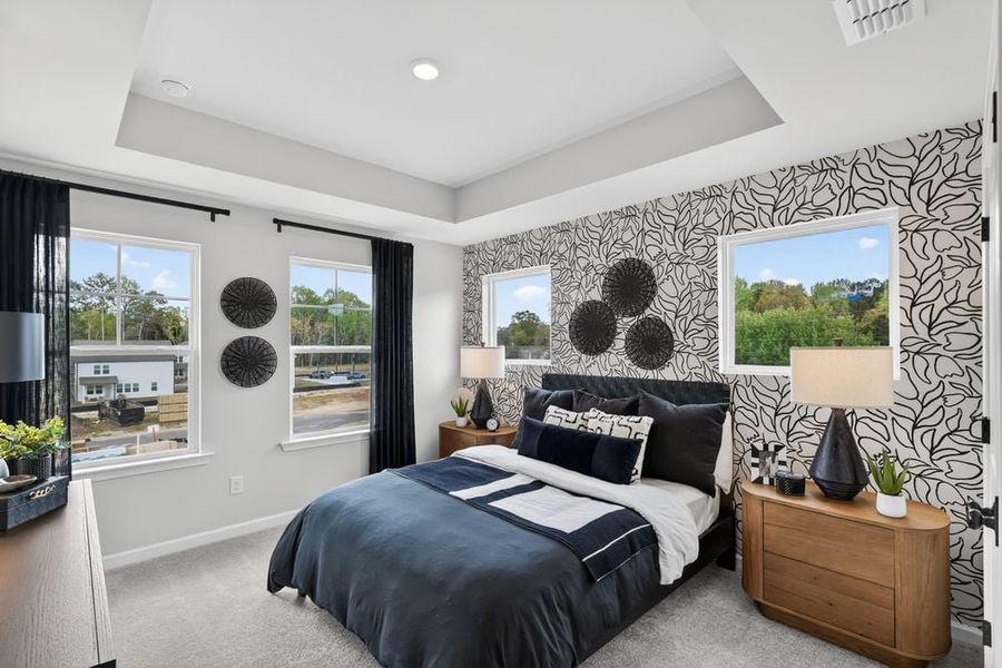 Furnished interior view inside a new home in Dreycott, Lawrenceville (Image 21).