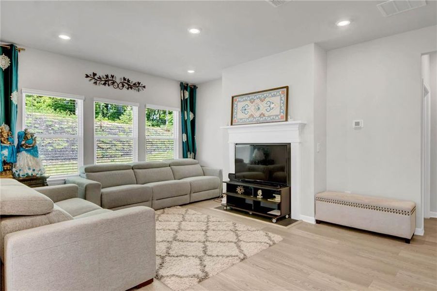 Furnished interior view inside a new home in , Canton (Image 31).