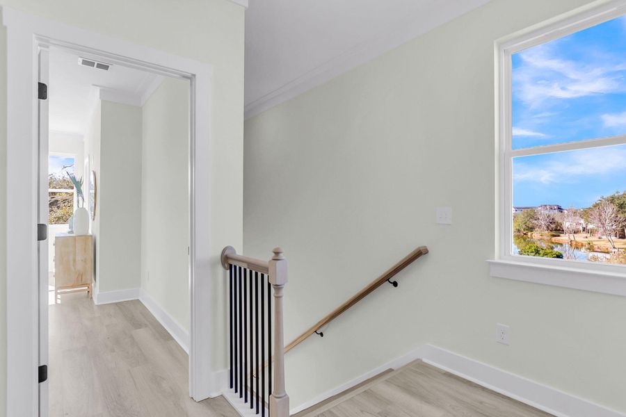 Spacious, unfurnished interior of a new home in , Charleston (Image 25).