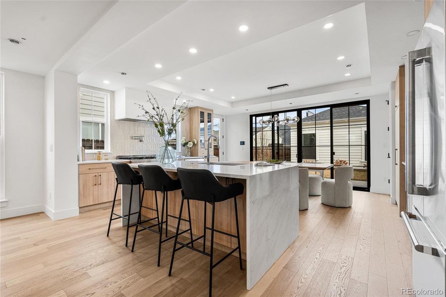 Furnished interior view inside a new home in , Denver (Image 29).