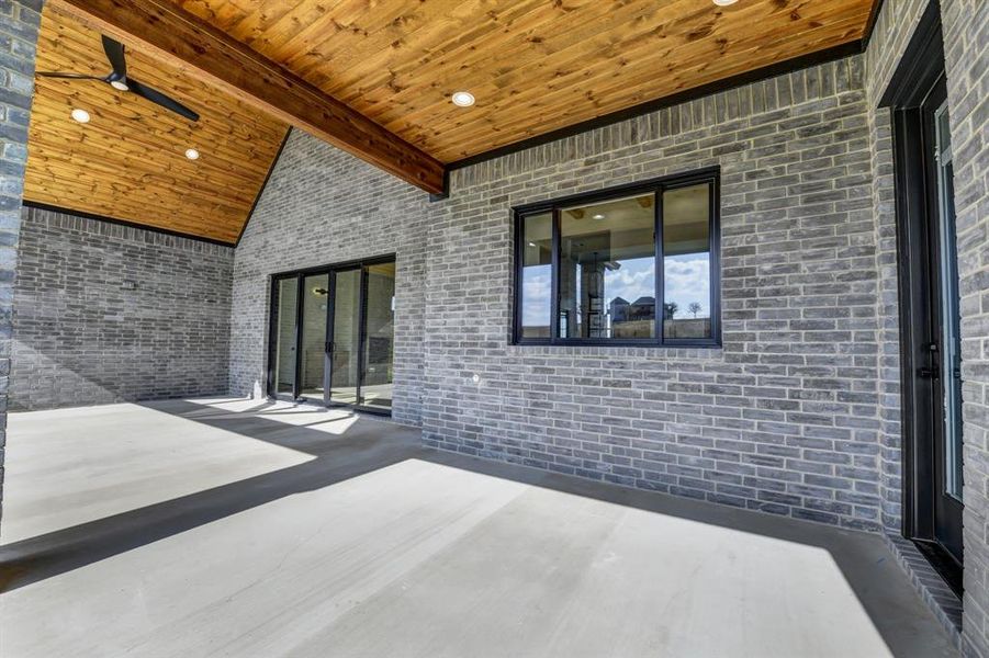 Exterior details and patio area of a home in , Weatherford (Image 30). Exterior details and patio area of a home in , Weatherford (Image 30).