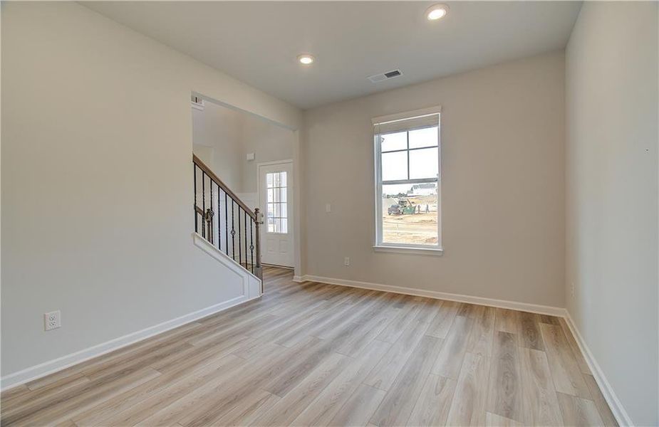 Spacious, unfurnished interior of a new home in Trinity Park, McDonough (Image 28). Spacious, unfurnished interior of a new home in Trinity Park, McDonough (Image 28).