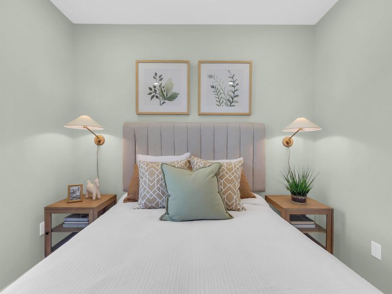 Furnished interior view inside a new home in King Farm Estates, Aynor (Image 22).