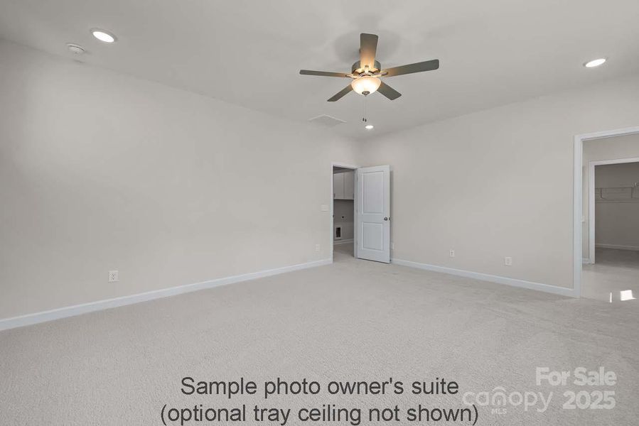 Spacious, unfurnished interior of a new home in Enclave at Belmont, Belmont (Image 13).