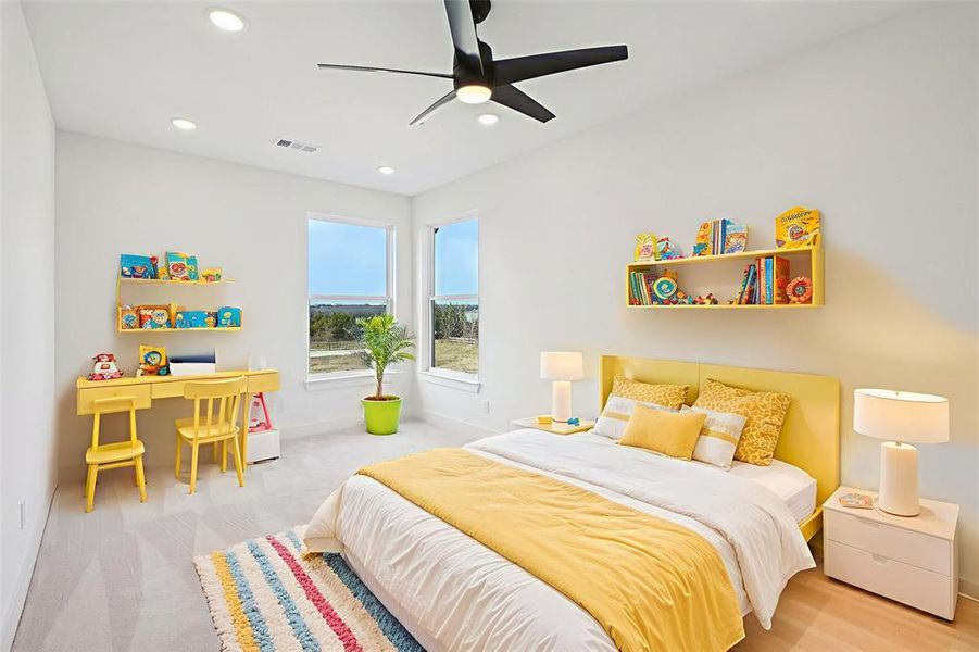 Furnished interior view inside a new home in , Rowlett (Image 28).