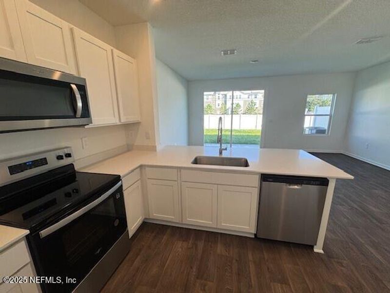 Furnished interior view inside a new home in The Landing, Middleburg (Image 7). Furnished interior view inside a new home in The Landing, Middleburg (Image 7).