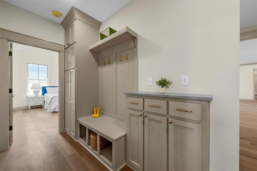 Furnished interior view inside a new home in , Robinson (Image 30).