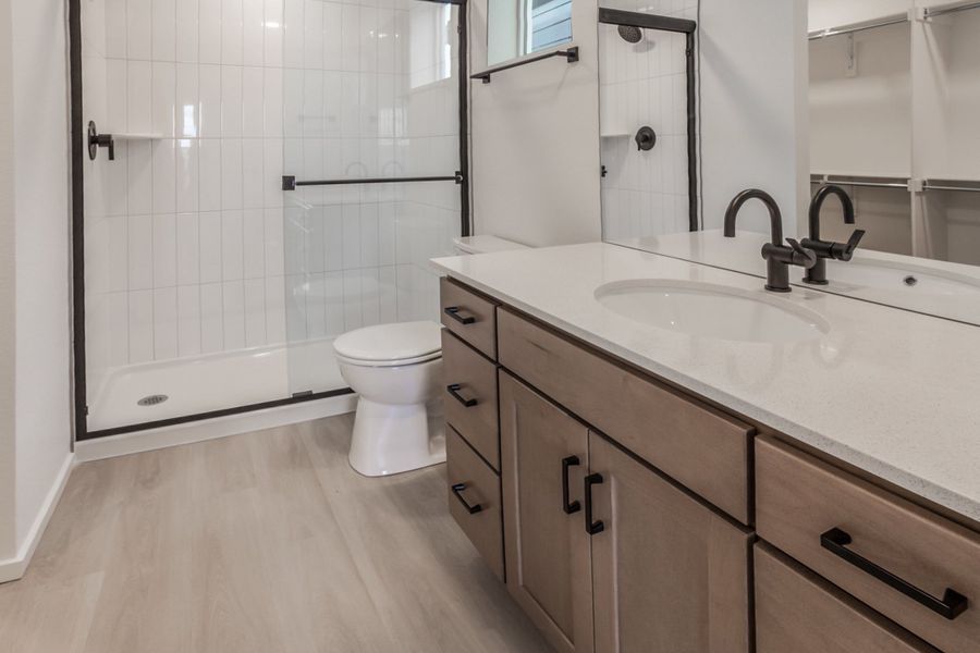 Representative furnished interior of a home built from the Sage by Hartford Homes in Bloom, Fort Collins (Image 37).
