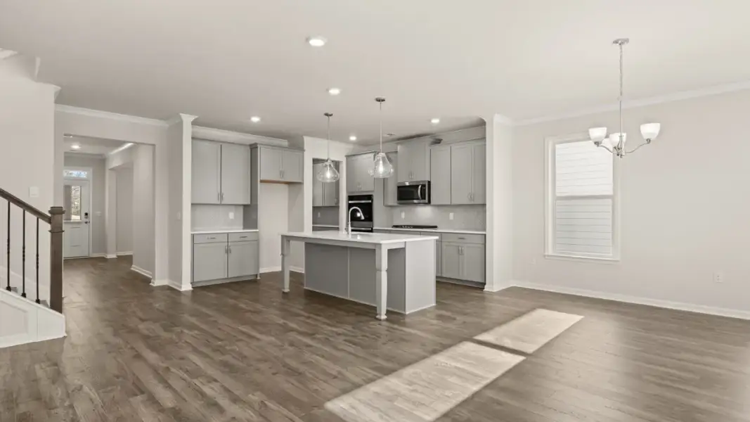 Furnished interior view inside a new home in Westland, Bogart (Image 5).