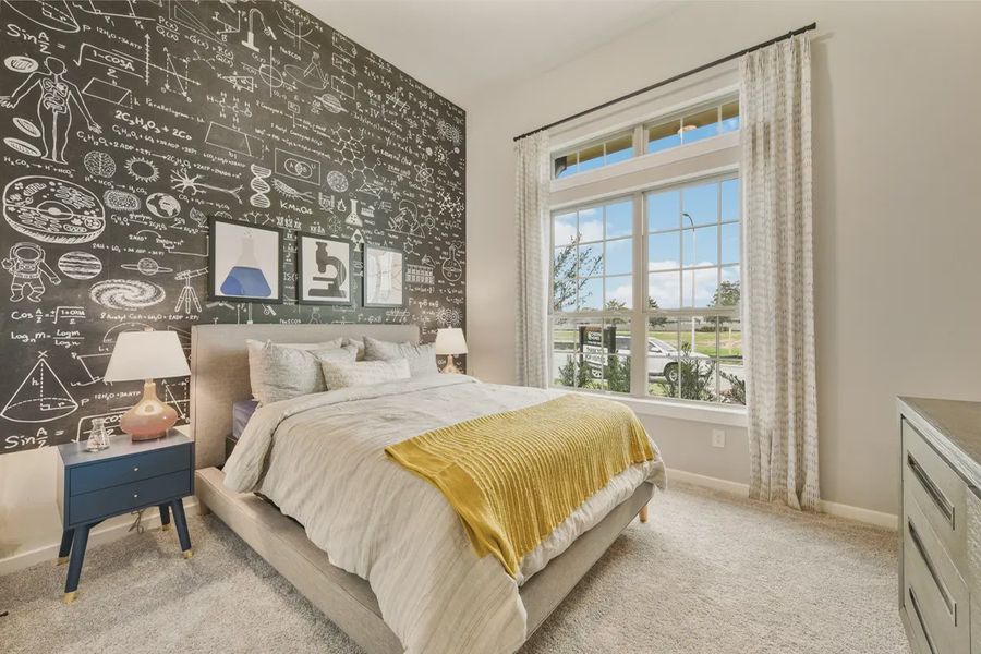 Representative furnished interior of a home built from the Lynnbrook by Chesmar Homes in The Trails, New Caney (Image 4).
