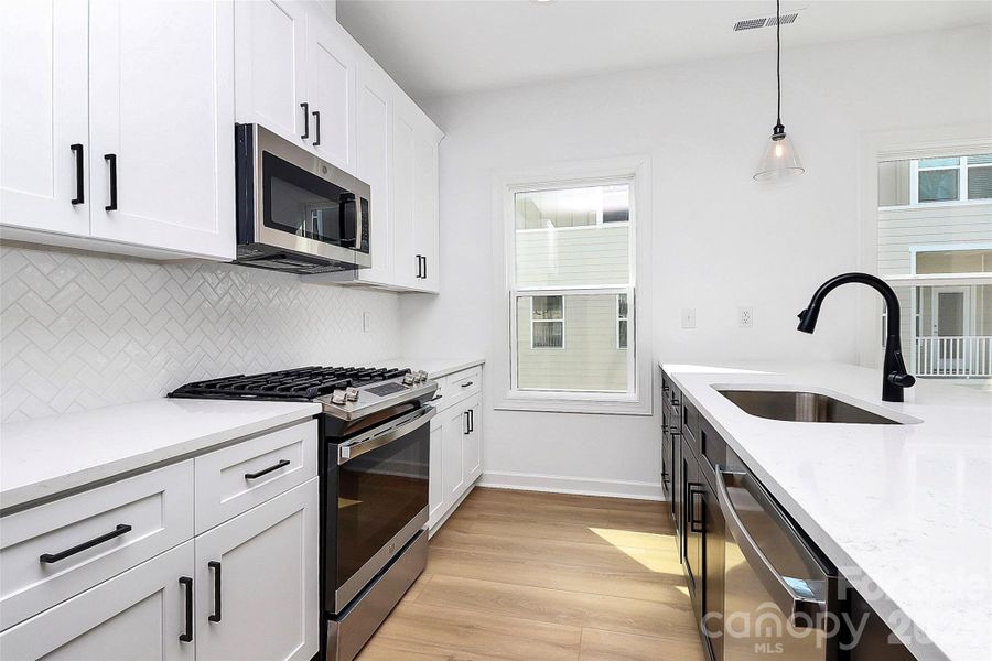 Furnished interior view inside a new home in , Charlotte (Image 10). Furnished interior view inside a new home in , Charlotte (Image 10).