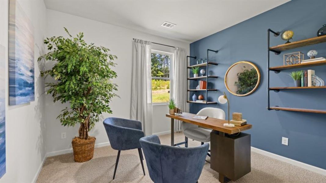 Furnished interior view inside a new home in Braselton Village, Braselton (Image 17). Furnished interior view inside a new home in Braselton Village, Braselton (Image 17).