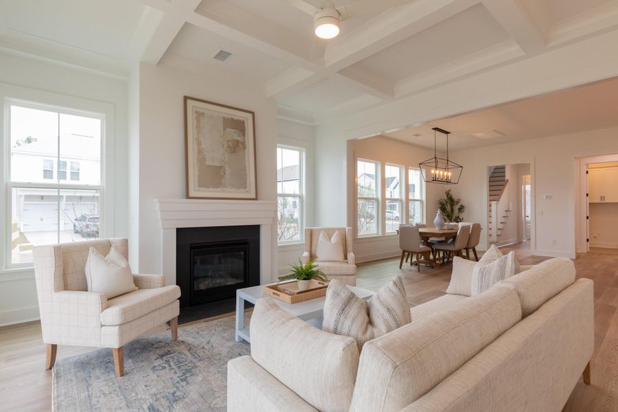 Furnished interior view inside a new home in Nexton - Midtown, Summerville (Image 20).