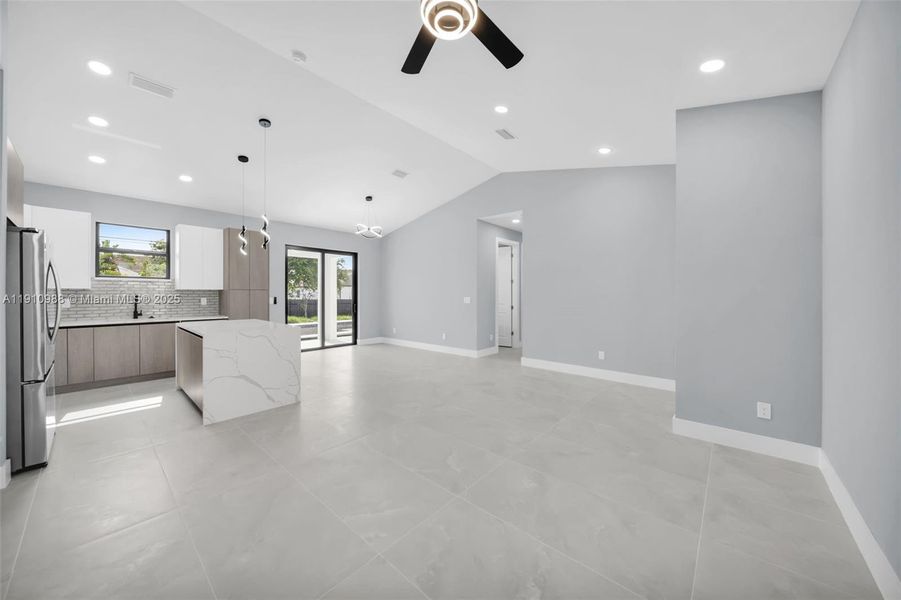 Spacious, unfurnished interior of a new home in , Cape Coral (Image 15). Spacious, unfurnished interior of a new home in , Cape Coral (Image 15).