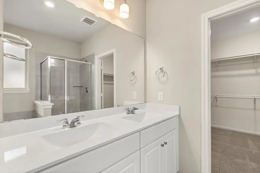 Furnished interior view inside a new home in Spring Creek Trails, Magnolia (Image 6).