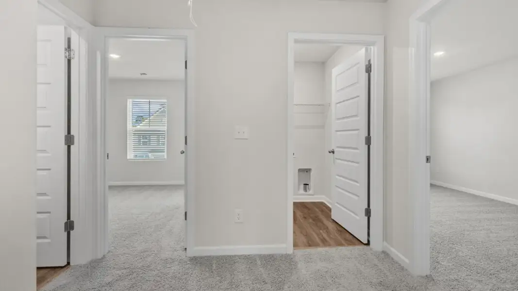 Representative unfurnished interior of a home built from the Ansley by D.R. Horton in Walden Ridge, Macon (Image 24).