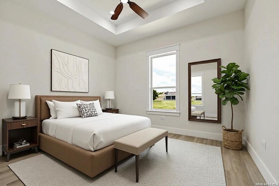 Furnished interior view inside a new home in , La Vernia (Image 23).
