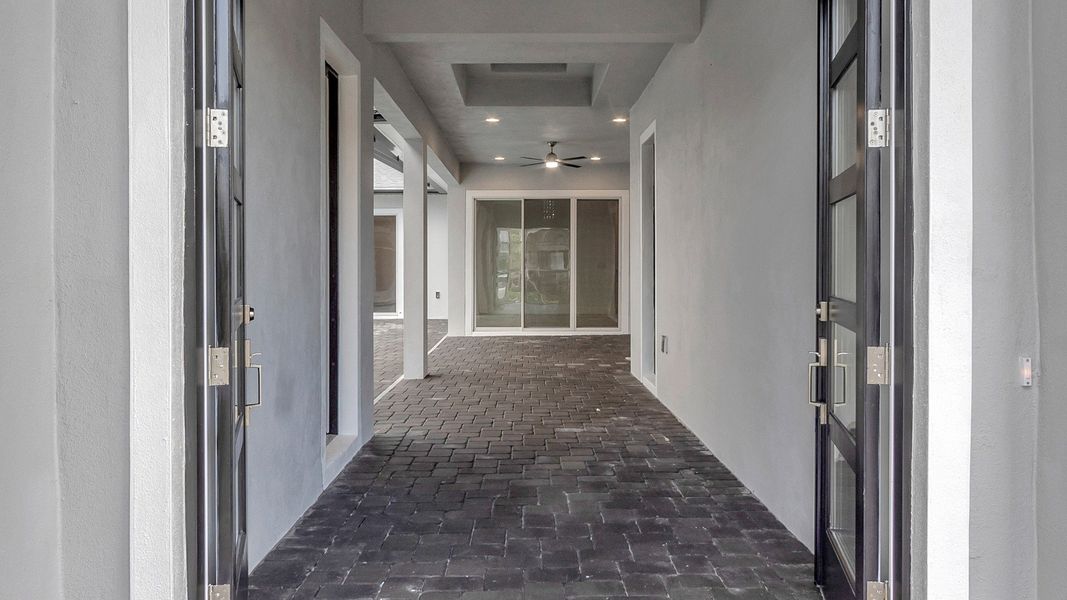 The Entrance to the Courtyard