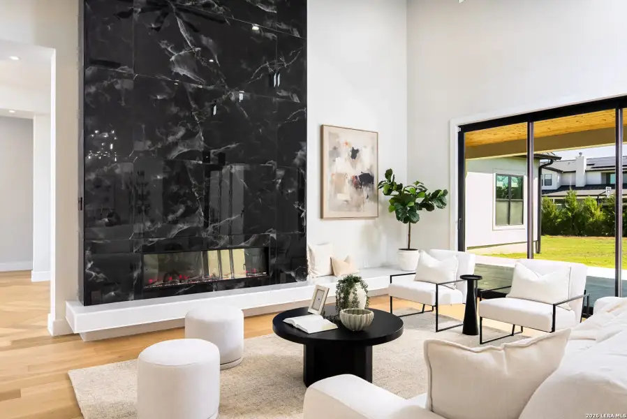 Furnished interior view inside a new home in , San Antonio (Image 12).
