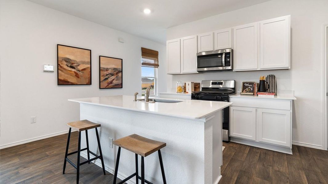 Furnished interior view inside a new home in Durango, Mustang Ridge (Image 3).