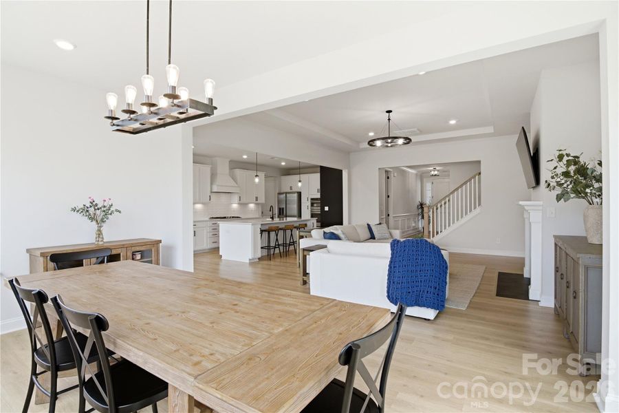 Furnished interior view inside a new home in Massey, Fort Mill (Image 6).