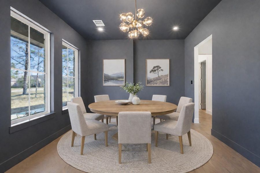 Furnished interior view inside a new home in , Montgomery (Image 6).